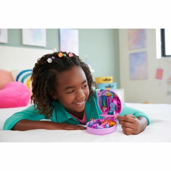 Babydukke med tilbehør Polly Pocket Dolphin Rescue