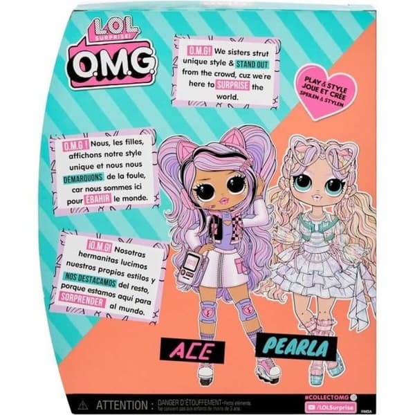 Babydukke med tilbehør LOL Surprise! Pearl