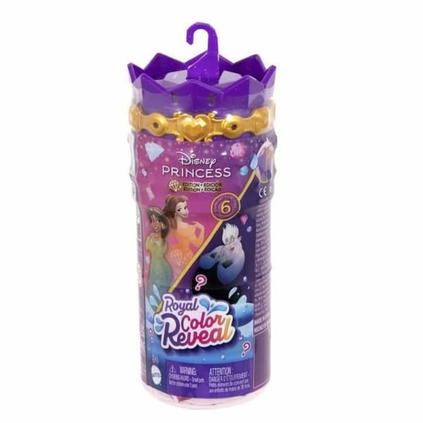 Babydocka med tillbehör Disney Princess Royalty Color Reveal