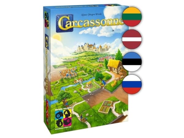 Stalo žaidimas BRAIN GAMES Carcassonne Baltic