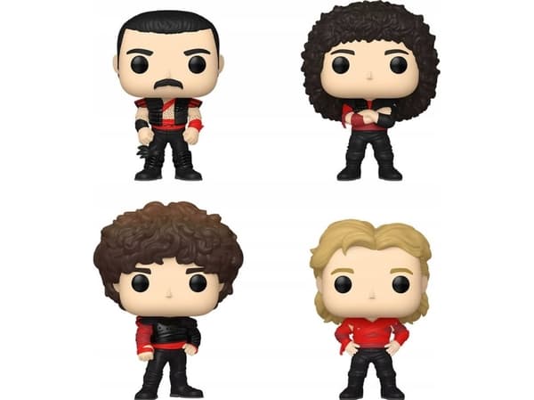 FUNKO POP! Vinyl Drottning - Radio Gaga (4-pack)