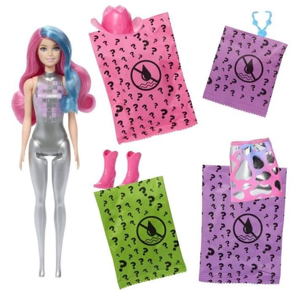 Barbie-Docka Barbie Color Reveal-Disko Country Star 6 Överraskningar - 3 år+- JCP01