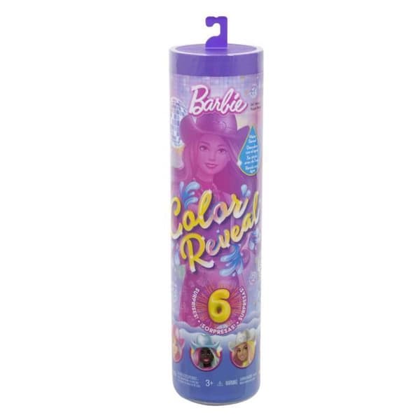 Barbie-Docka Barbie Color Reveal-Disko Country Star 6 Överraskningar - 3 år+- JCP01