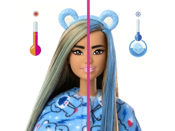 Barbie Cutie Reveal Care Bears Doll, Motedukke, Jente, 3 år, Jente, Flerfarget