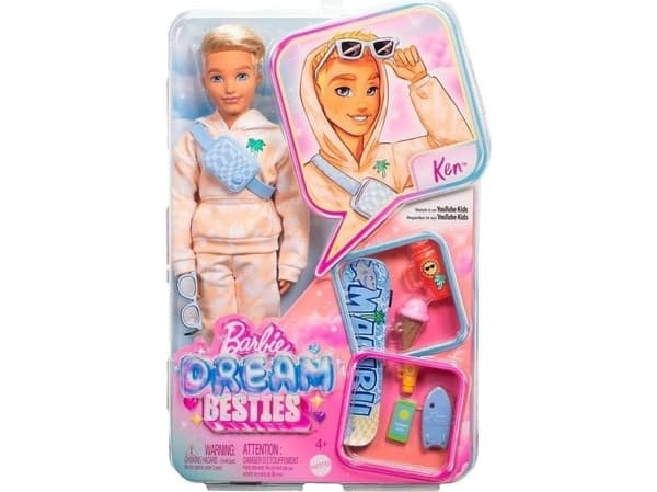 Barbie Mattel Dream Besties Ken Doll + Accessories (JDD75)