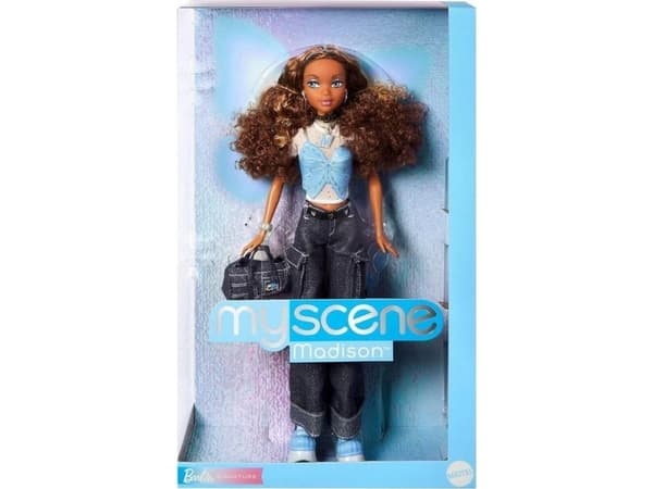Barbie Signature My Scene Poupée Madison et Accessoires, avec Barbie Signature My Scene Poupée Madison et Accessoires, avec