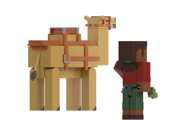 Minecraft 3.25'' CORE FIGURE 2-PACK Noor and Camel, 6 år, Minecraft, Flerfarget