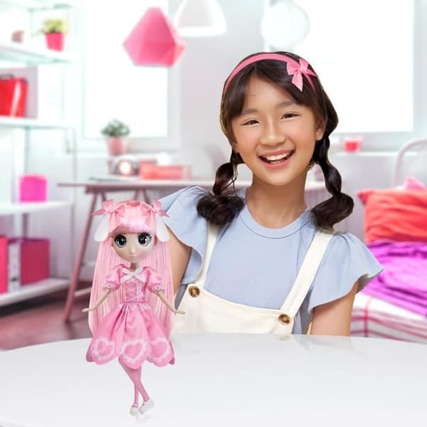 Stor Kawai Doll Japan Style 30 cm - Yumi Doll - BANDAI - Officiell Shibajuku Anime License