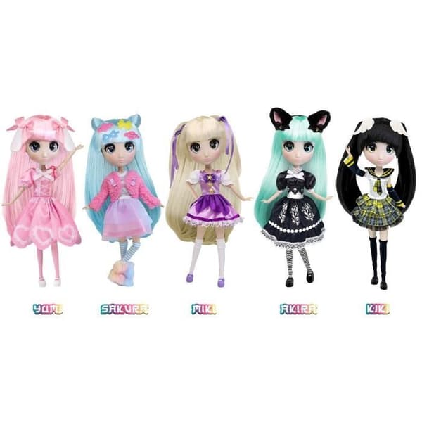 Stor Kawai Doll Japan Style 30 cm - Yumi Doll - BANDAI - Officiell Shibajuku Anime License