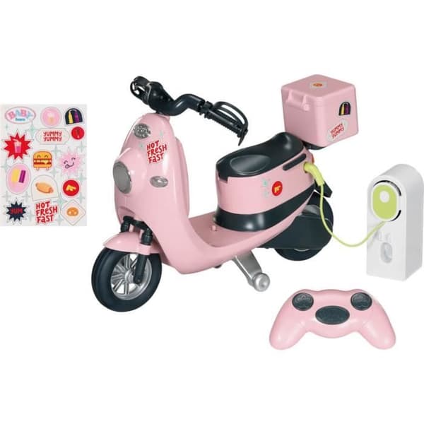 Baby born Elektrisk skoter för dockor