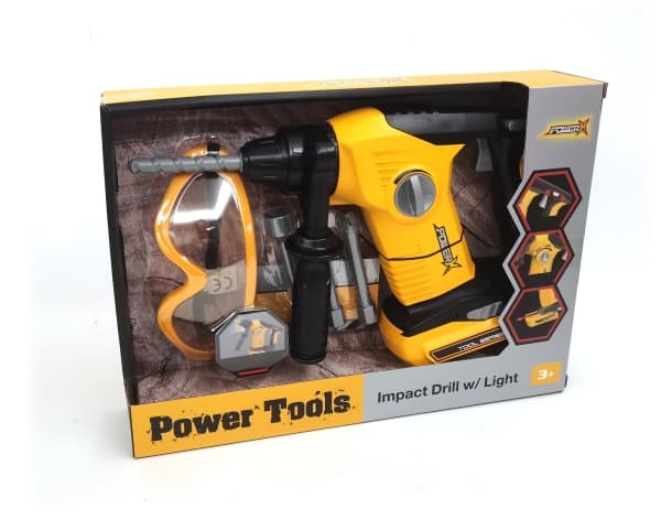 POWER X, Impact Drill w/ Light