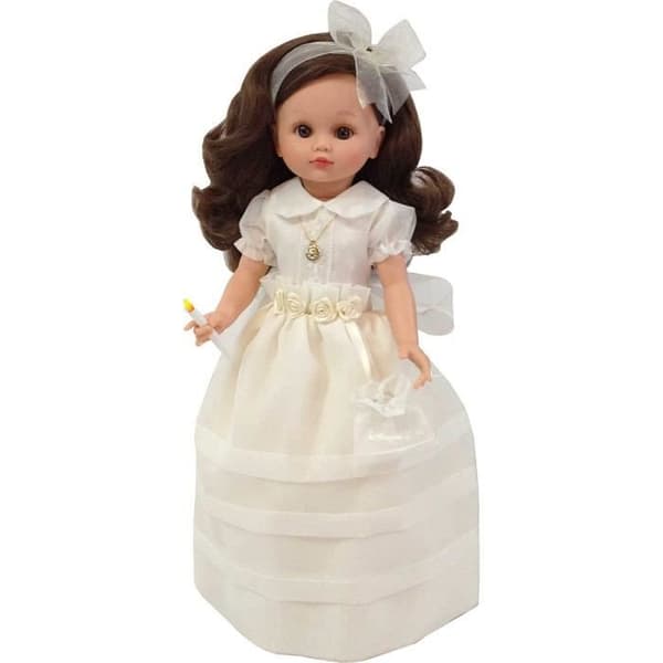 Berbesa Fany Doll klädd i första nattvarden med ljus, 40 cm (4606 V) - 4606V