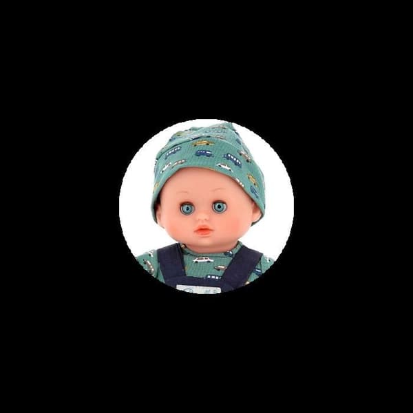 Imitationsleksaker - Petitcollin - "Little Câlin" docka - Gabriel - H 28 cm