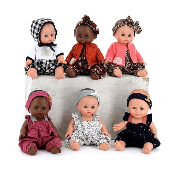 Poupon Bébé d'amour - PETITCOLLIN - Hortense - Rosa - 28 cm - Både - Barn - Från 4 år
