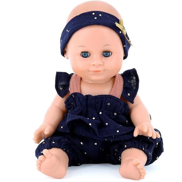 Poupon Bébé d'amour - PETITCOLLIN - Hortense - Rosa - 28 cm - Både - Barn - Från 4 år