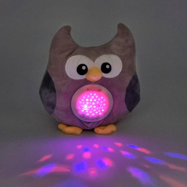 WOOPIE BABY 2in1 Sovelegetøj Projektor - 10 Vuggeviser - Ugle