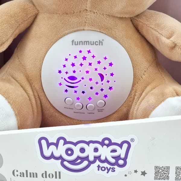 WOOPIE BABY 2in1 unileluprojektori - 10 kehtolaulua - nalle