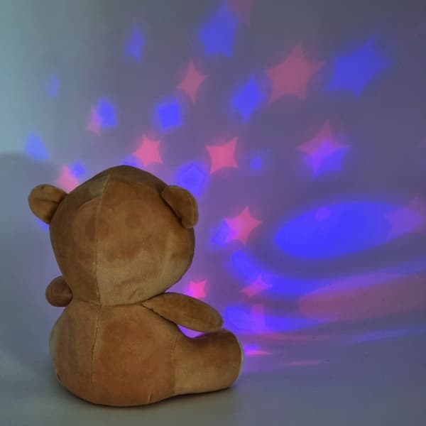 WOOPIE BABY 2in1 unileluprojektori - 10 kehtolaulua - nalle
