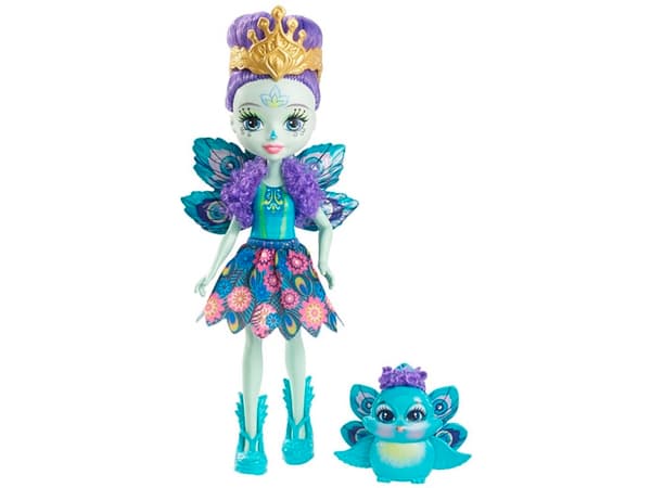 ENCHANTIMALS  - Penelope Påfugl Med Påfugl