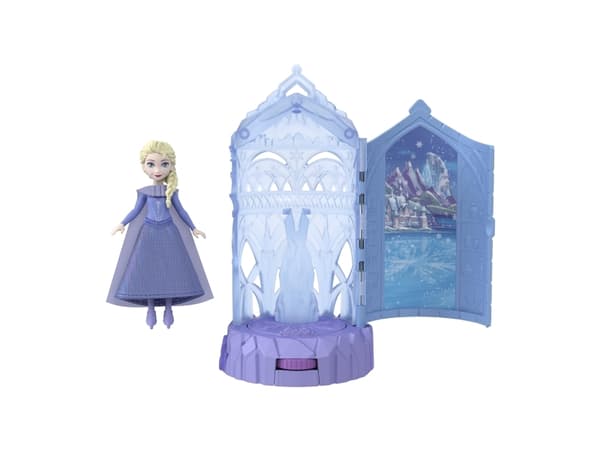 Disney Frozen Disney Frost Ice Castle Spin Surprise CDU, Modedocka, Flicka, 3 År, Pojke/flicka, 88,9 mm, Blå