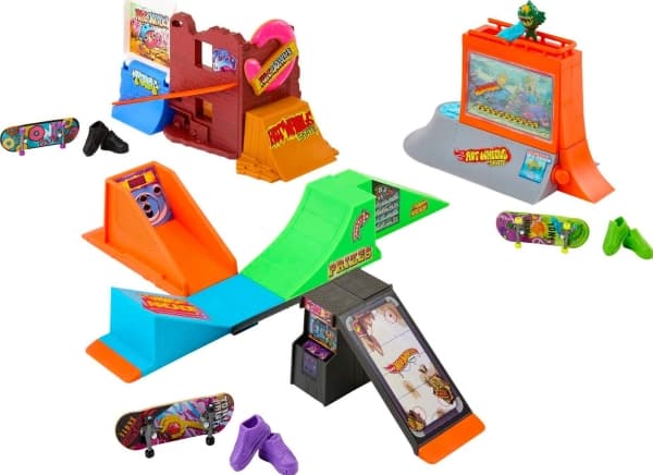 Mattel HW skateparksett
