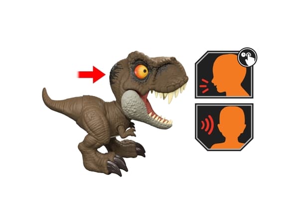 Mattel Jurassic World dinozauras riaumojantis T.Rex