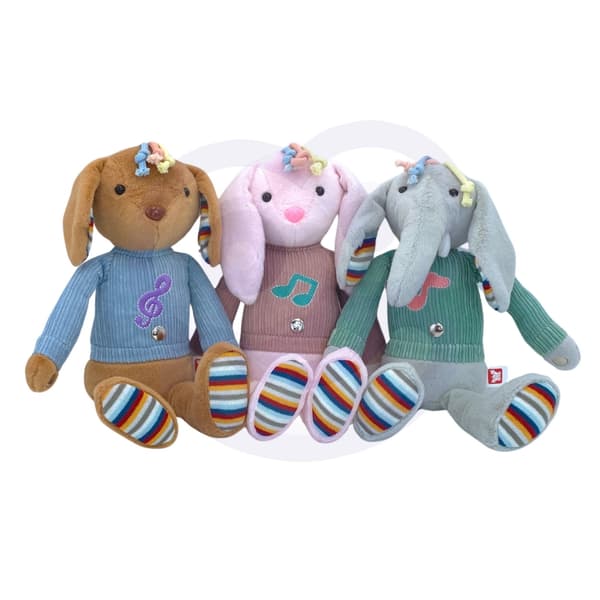 WOOPIE BABY Interaktiv hunde nusser med lyd og lys