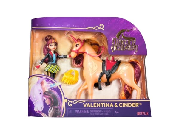 Unicorn Academy Doll & Unicorn- Valentina & Cinder