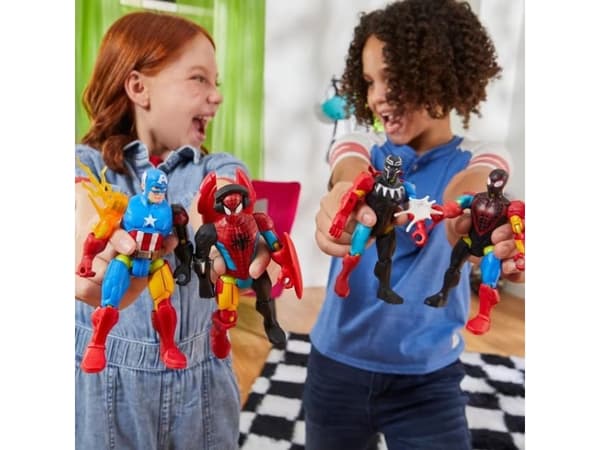 Marvel MixMashers Miles Morales Spider-Man Mix-And-Match, 4 år, Flerfarget