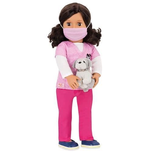 Paloma Veterinarian Deluxe Doll 46cm Our Generation