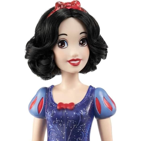 Snövit docka 29 cm, Mattel Disney Princess Doll dressing, tillbehör HLW08