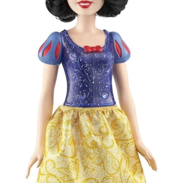 Snövit docka 29 cm, Mattel Disney Princess Doll dressing, tillbehör HLW08