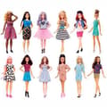 Miniatyrbild 1 av 3: Barbie Fashionistas docka - MATTEL - Slumpmässig modell - För barn från 3 år och uppåt