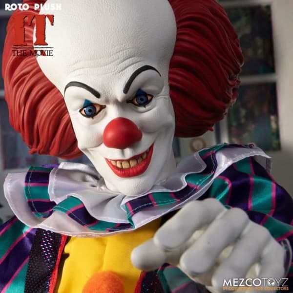 Docka - MDS - Roto Pennywise - 46 cm - Hög kvalitet - Officiell licens