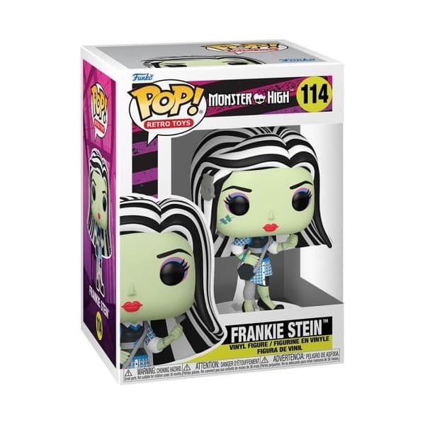 Pop! Vinyl Monster High Frankie - FUNKO - 10 cm - Officiellt licensierad kollektion