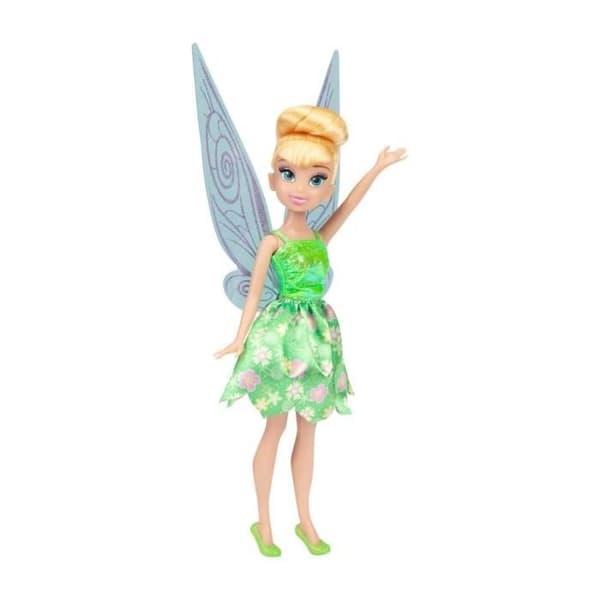 Fairies Tinker Bell Doll - JAKKS - Klassisk docka - 25 cm - Grön - Disney Princesses