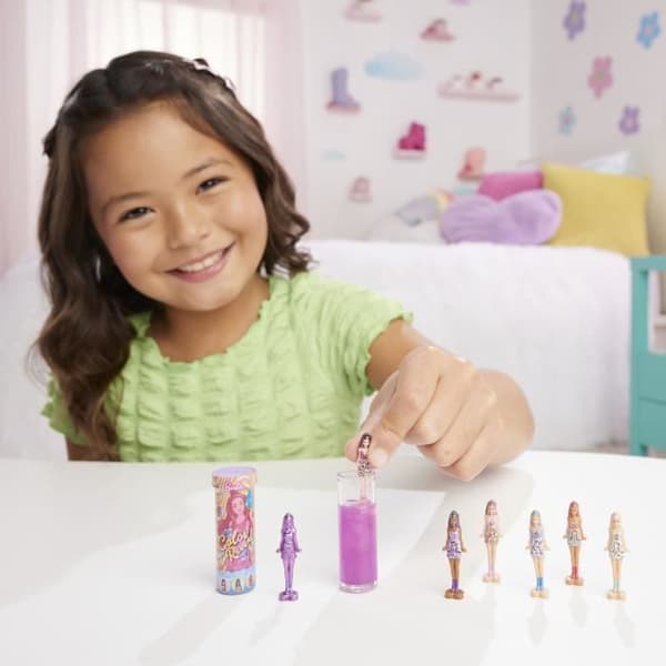 BARBIE Mini-BarbieLand Color Reveal Doll - 1,5" docka - Barbie - JCR08