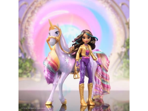 Unicorn Academy, Sophia & Wildstar with 2 Accessories & Hair Tool, Dolls & Unicorn Toys for Girls Ages 4 and up, Fashion doll, Female, 4 yr(s), Girl,