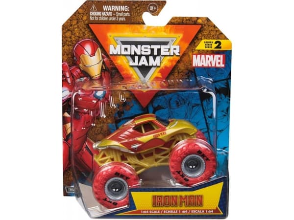 Monster Jam Iron Man Car