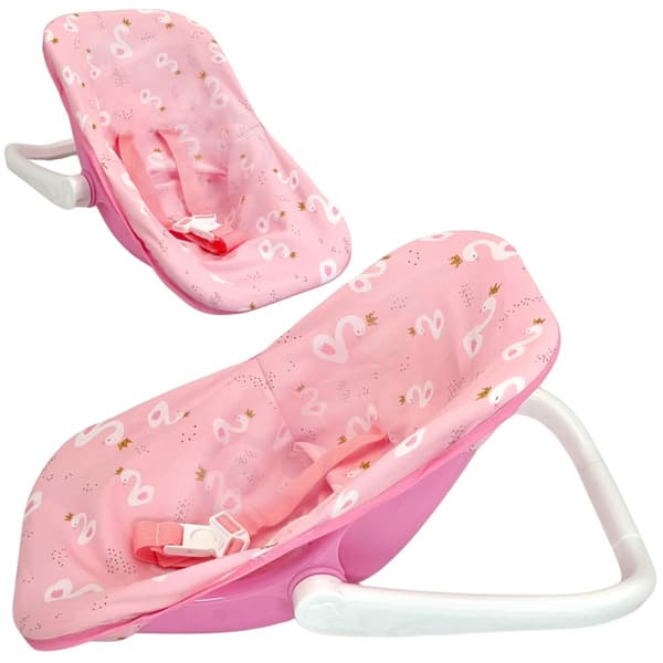 WOOPIE ROYAL Baby Docka Set 30.5 cm + Rosa Bärare