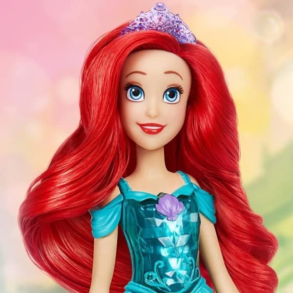 DISNEY PRINCESSES - Stardust - Ariel docka med kjol och tillbehör - leksak för barn - från 3 år - V2