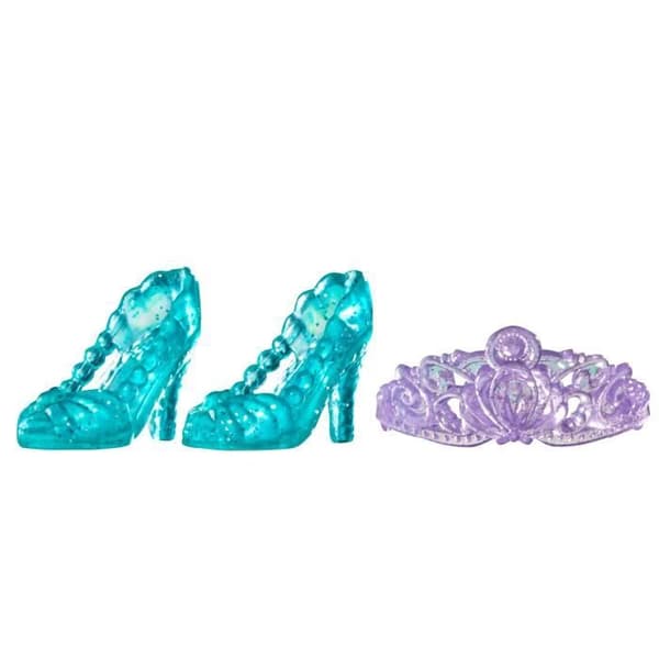 DISNEY PRINCESSES - Stardust - Ariel docka med kjol och tillbehör - leksak för barn - från 3 år - V2