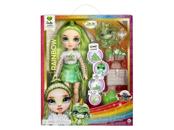 MGA Entertainment Classic Rainbow High Fashion Doll - Jade, Doll