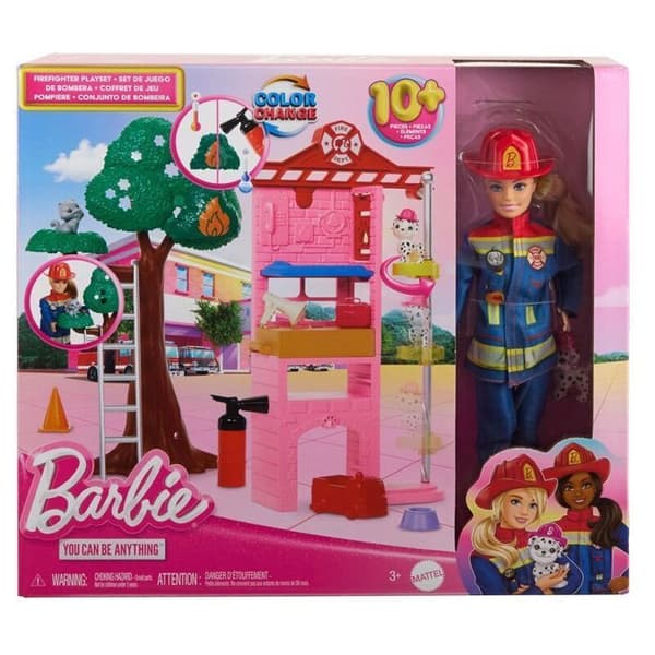 Brandman brandstation docka Mattel