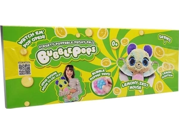 Bubble Pops Duftmaskoter - Mus med sitronskall