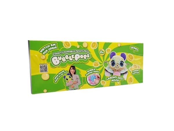 Bubble Pops Tuoksuva maskotti - Hiiri sitruunankuorella varustettuna