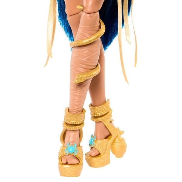 Monster High-Cleo de Nile-docka med djur och tillbehör HXH74