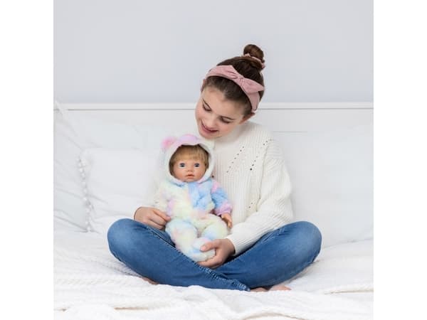 TINY TREASURES, Rainbow Teddy Outfit