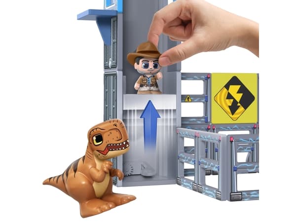 TILE TOWN Jurassic world park playset
