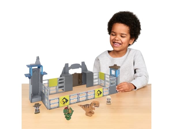 TILE TOWN Jurassic world park playset